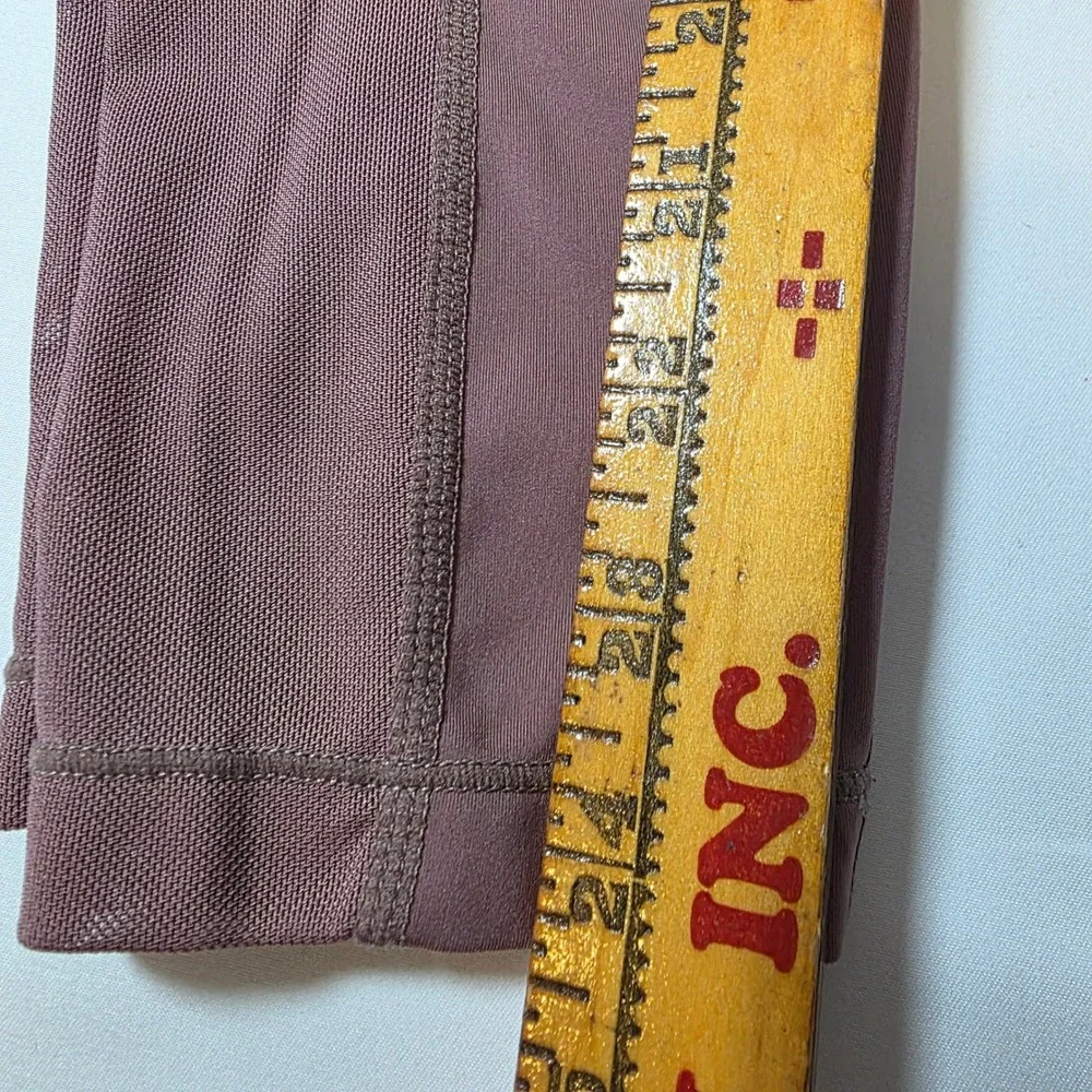 Nike Pro Dri-FIT Womens Mauve Mesh Panel Compression Leggings XS 445591-661173‎